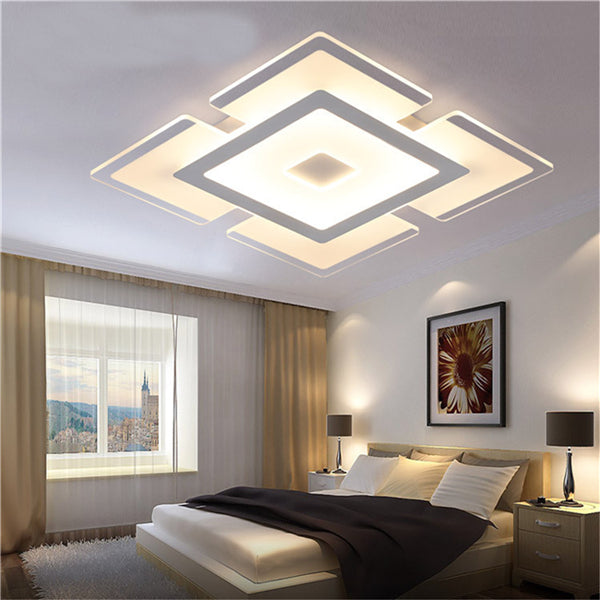 42cm Acrylic Squarer Modern Ceiling Light