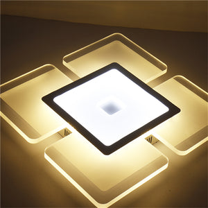 42cm Acrylic Squarer Modern Ceiling Light