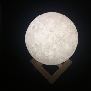 Printed Moon Light Lamp