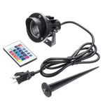 10W RGB LED Waterproof Garden Spot Light