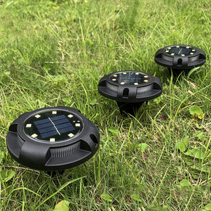 LED Solar Disk Buried Lawn Light