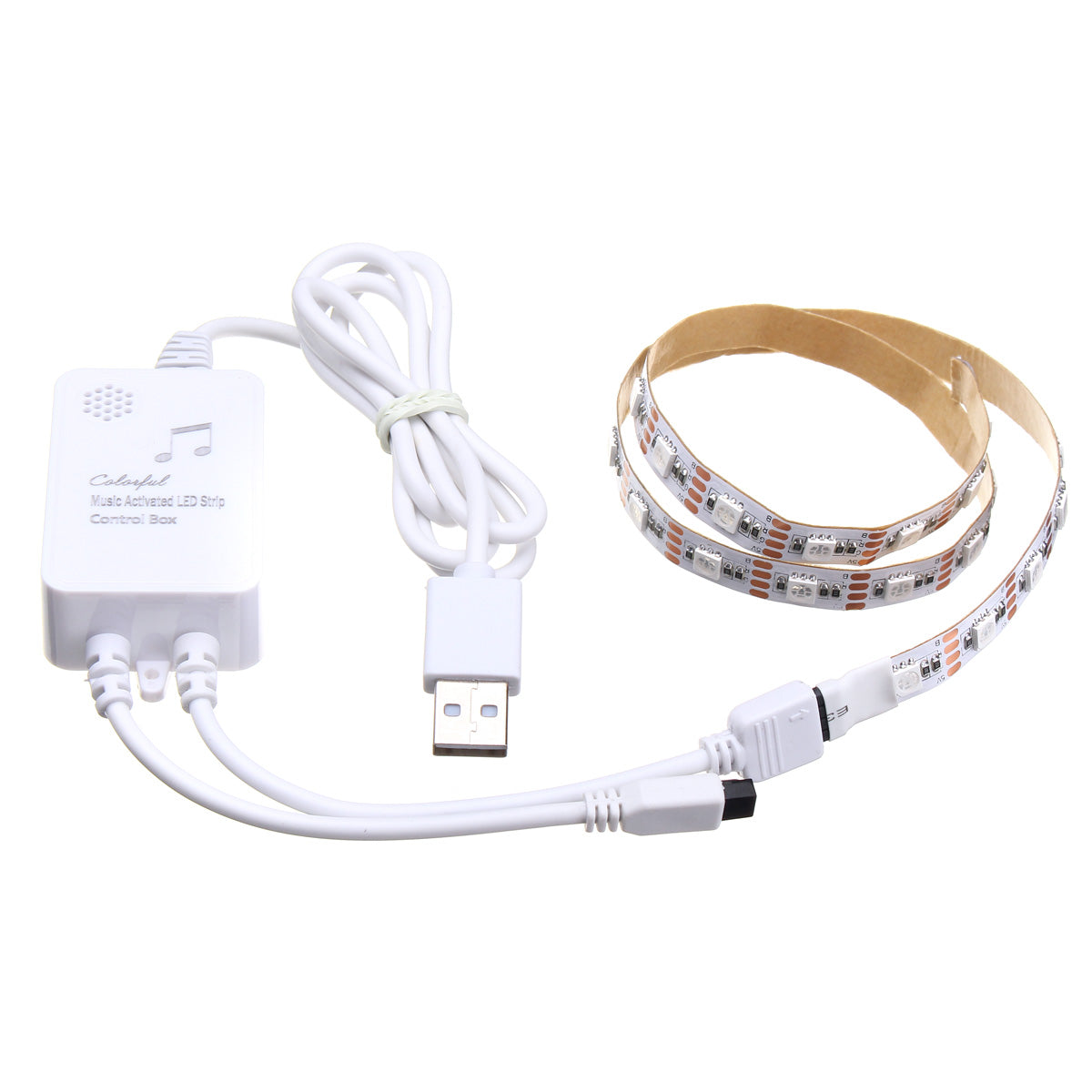 Music Activated Remote Control 5050 LED Strip Light