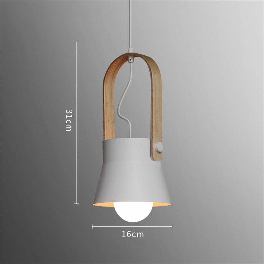 Nordic Loft LED Iron Pendant Lights Restaurant Room Bedroom