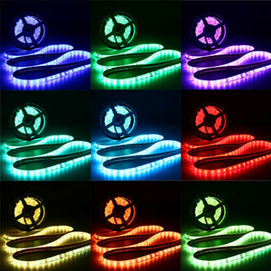 Bluetooth RGB LED Strip Light Waterproof APP USB Tape