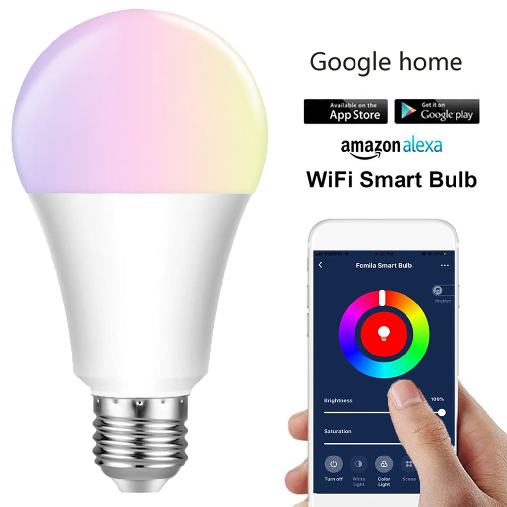 Apple Compatible RGBW Smart LED Light Bulb