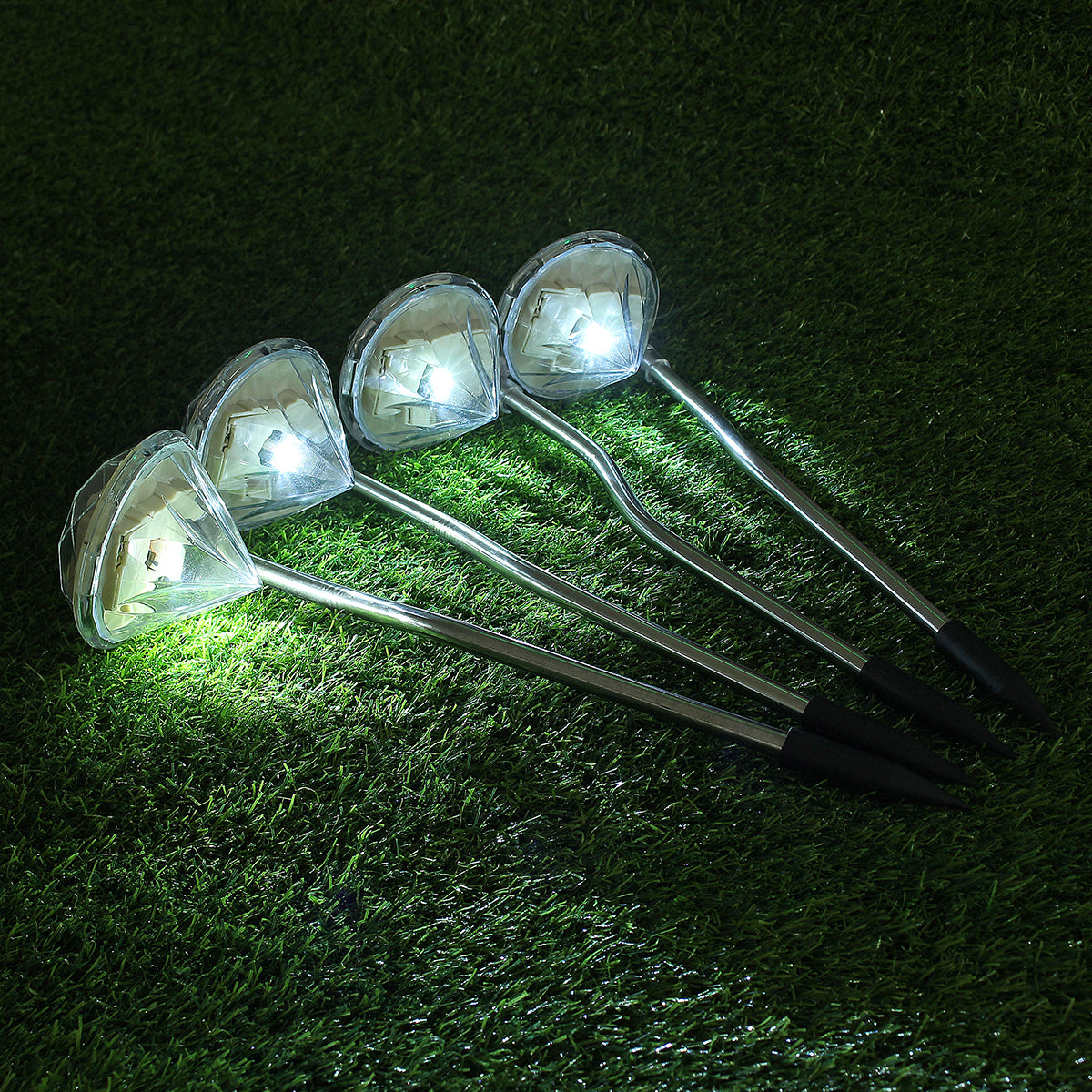 4 Packs Solar Garden Lights