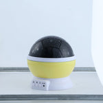 LED Rotating Night Light Projector Starry Sky Star Projection Lamp