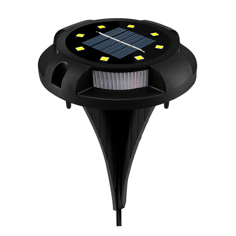 LED Solar Disk Buried Lawn Light